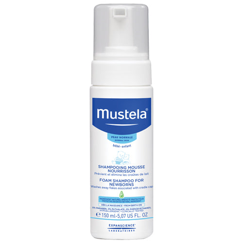 Mustela® Foam shampoo for newborns