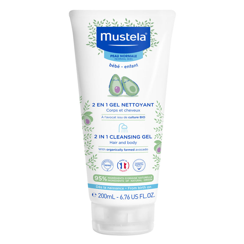 Mustela® 2 in 1 Cleansing gel